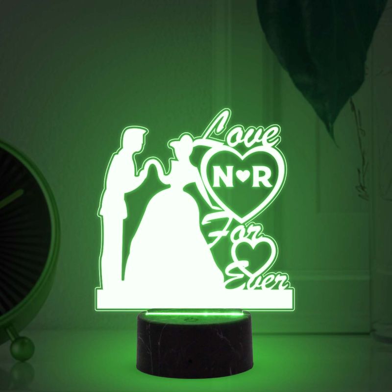 Love You Forever Night Lamp For Couple